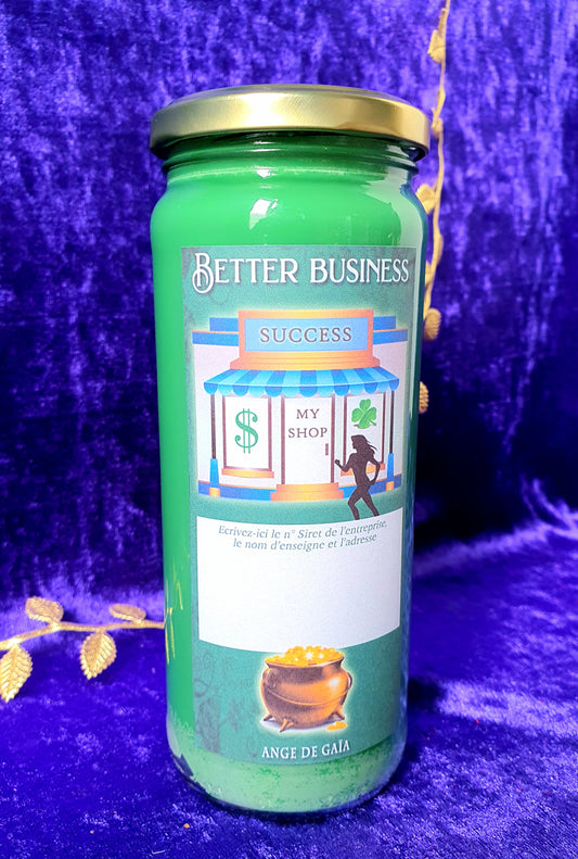 Bougie HooDoo 7 days candle Better Business, pour une entreprise florissante. 