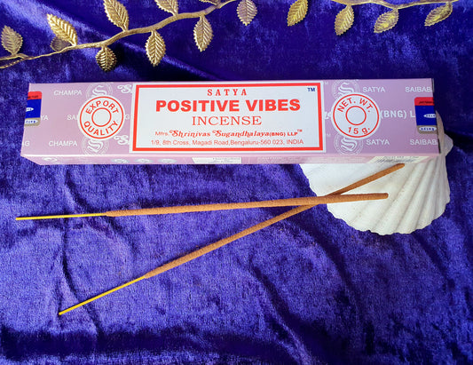 Encens Positive vibes (bâtons)