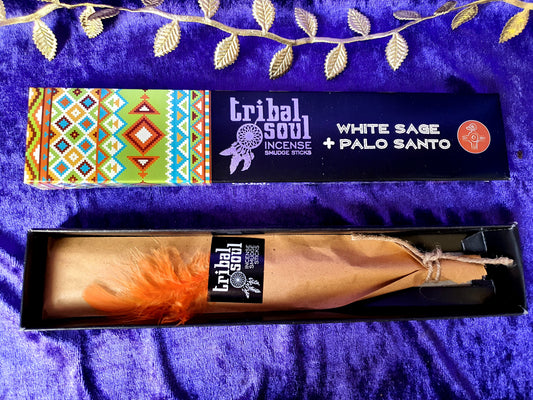 Encens Tribal Soul Sauge blanche & Palo santo