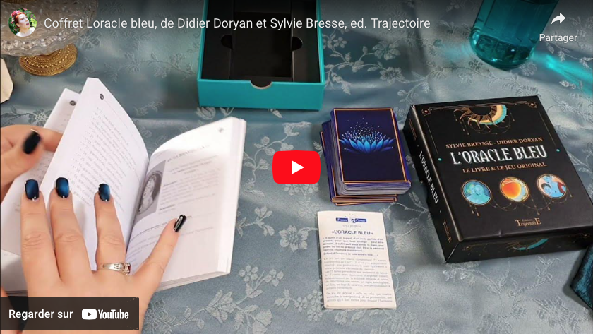vidéo de ange de gaia donnant son avis sur l'oracle bleu de Didier doryan