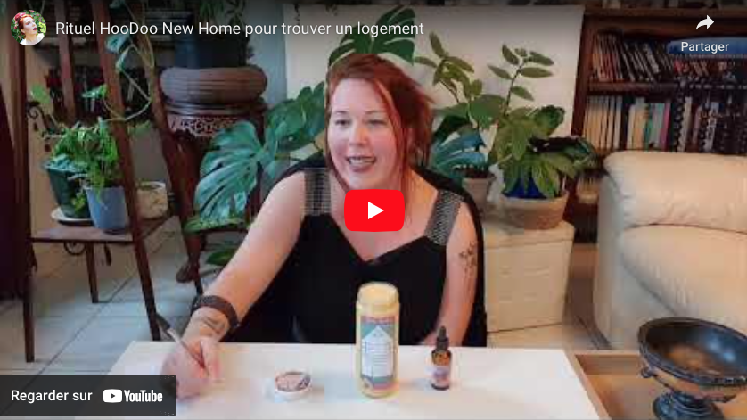 video de ange de gaia presentant le rituel new home pour trouver un logement